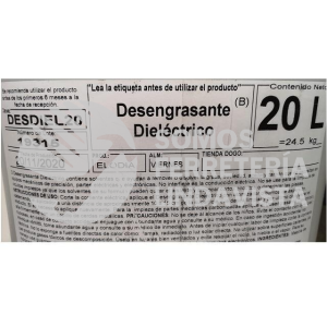 SOLVENTE DIELECTRICO (VENTA MINIMA PORRON DE 20 LITROS)