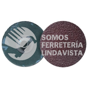 4611 DISCO DE LIJA DE CAMBIO (ROL-OK) TTAV - 36 GRANO OXIDO DE ALUMINIO 25MM TENAZIT