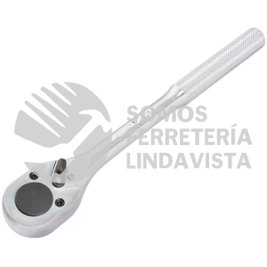 140446 MATRACA REVERSIBLE PARA DADO CUADRO DE 1/2", CABEZA TIPO PERA, MANGO MOLETEADO FOY