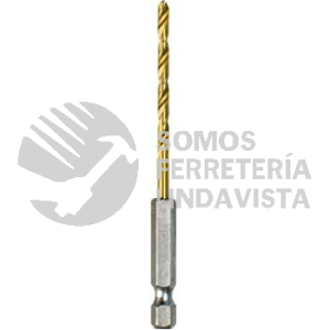 D-23927 BROCA CUBIERTA DE TITANIO DE 1/4" ENTRADA 1/4" HEX MAKITA