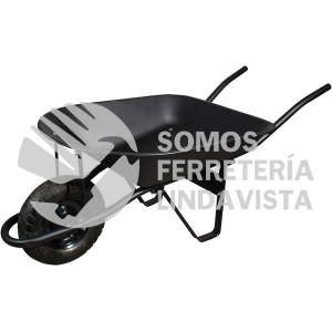 CAF554 CARRETILLA CON BASTIDOR METALICO 5.5 FT3 LLANTA NEUMATICA REFORZADA DE 4 CAPAS FOY
