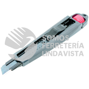 CUTU2 CUTTER CON CUERPO DE ALUMINIO DE 9 MM, CON HOJA RECUBIERTA DE PTFE URREA