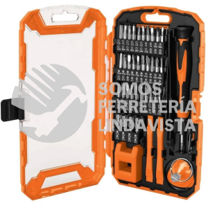 100373 JGO-TEL-77 JUEGO DE 77 PIEZAS PARA REPARACION DE ELECTRONICA TRUPER