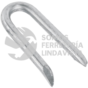 40128 GRA-1-1/2G CAJA CON 10 KG GRAPAS 1-1/2" GALVANIZADAS P/ALAMBRE DE PUAS FIERO