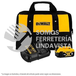 DCB205CK KIT DE BATERIA Y CARGADOR 20V 5 0AH DEWALT