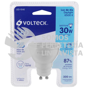 46215 LED-104E LAMPARA DE LED 4 W TIPO MR 16 BASE GU10 LUZ DE DIA BLISTER VOLTECK