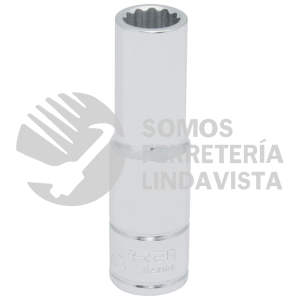 5408 DADO CUADRO DE 1/2", 12 PUNTAS, EN PULGADAS, 1/4" URREA