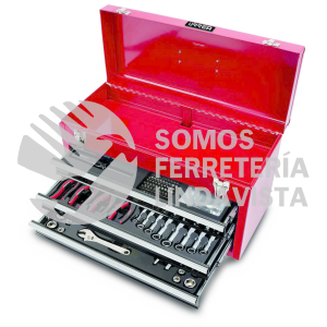JCM01 JUEGO COMBINADO DE HERRAMIENTA EN CAJA METALICA, 178 PIEZAS URREA