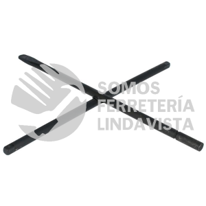 LLC18M LLAVE DE CRUZ FOSFATIZADA MULTIFUNCIONAL 18" URREA