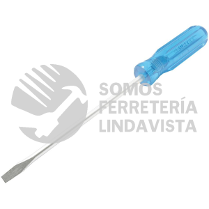 D306 DESTORNILLADOR CON MANGO AZUL, PUNTA PLANA BARRA REDONDA 5/16" X 6" SURTEK