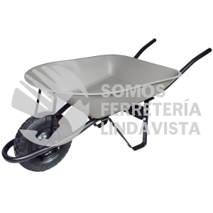 CAF454 CARRETILLA CON BASTIDOR METALICO 4.5 FT3 LLANTA NEUMATICA REFORZADA DE 4 CAPAS FOY