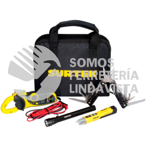 JPE5 JUEGO COMBINADO DE HERRAMIENTA CON PROBADORES ELECTRICOS, 5 PIEZAS SURTEK