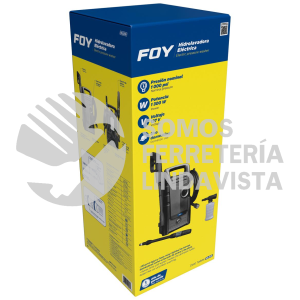 HL316 HIDROLAVADORA ELECTRICA 1300 W 127 V 1600 PSI, 5.5LT POR MINUTO FLUJO MAXIMO FOY