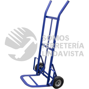 DBF1 DIABLO BODEGUERO CAPACIDAD 100 KG AZUL CON LLANTA SOLIDA FOY