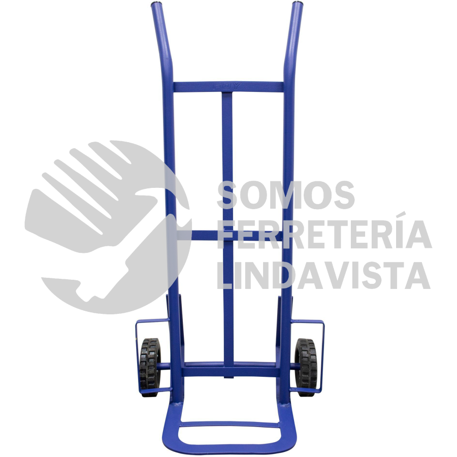 DBF1 DIABLO BODEGUERO CAPACIDAD 100 KG AZUL CON LLANTA SOLIDA FOY