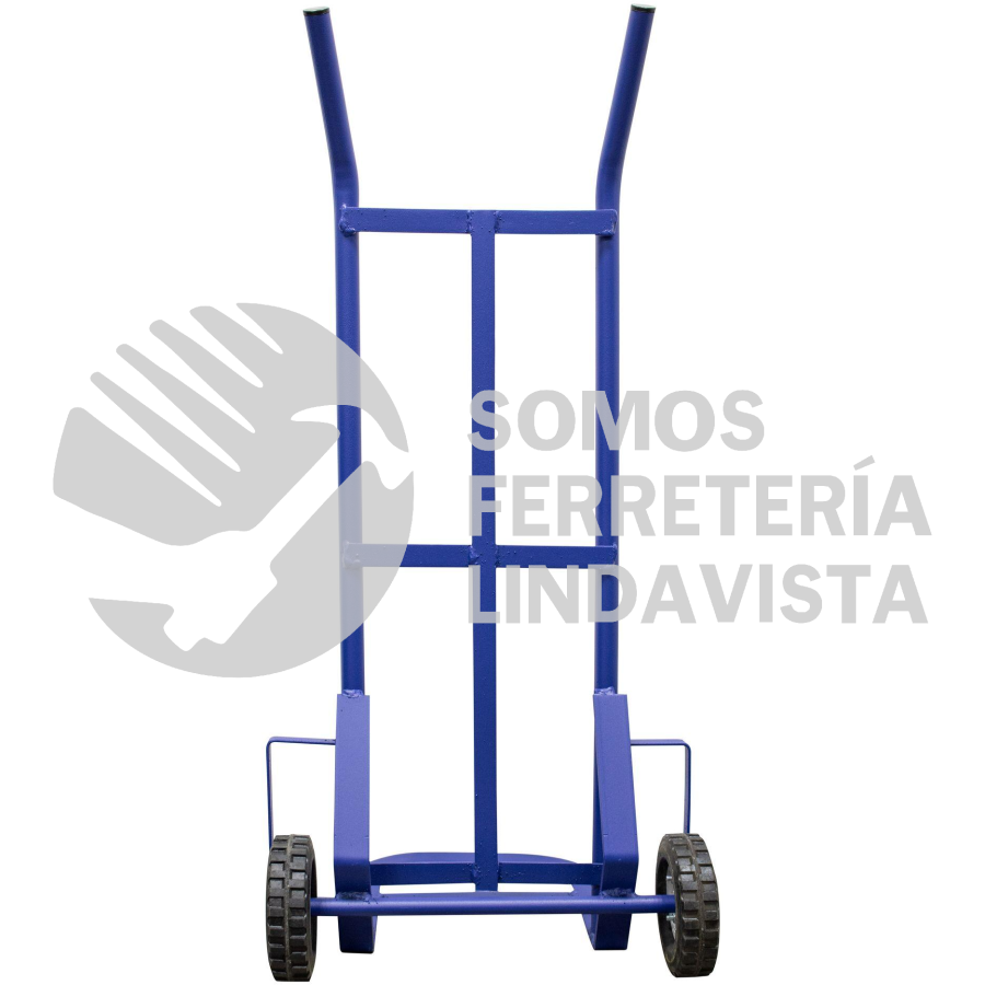 DBF1 DIABLO BODEGUERO CAPACIDAD 100 KG AZUL CON LLANTA SOLIDA FOY