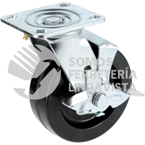 RFE15B RODAJA FENOLICA GIRATORIA CON FRENO 6" SURTEK