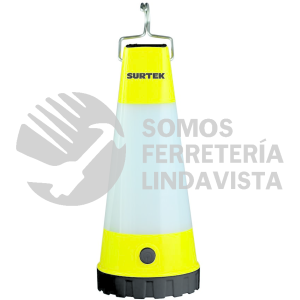 LICA01 LINTERNA DE LED PARA CAMPAMENTO RECARGABLE DE 180 LM SURTEK
