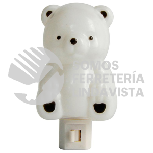LUN07 LAMPARA DECORATIVA DE NOCHE, OSO 127 V FOY