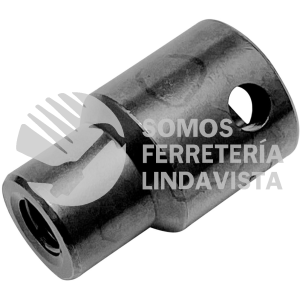 7272 ADAPTADOR DE IMPACTO CON BARRENO PASADO PARA PUNTAS HEXAGONALES 5/16", CUADRO 3/8" URREA