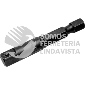 50004X ADAPTADOR CON PERNO PARA DADOS CUADRO HEMBRA DE 1/4", HEXAGONO DE 1/4" X 2" URREA