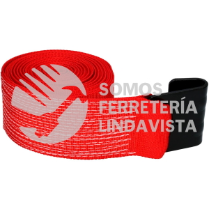 BAMP9 BANDA PARA MALACATE CON GANCHO DE ALAMBRE 4" X 9 M URREA