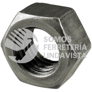 TH38 TUERCA HEXAGONAL GRADO 2, 3/8", 100 PIEZAS SURTEK
