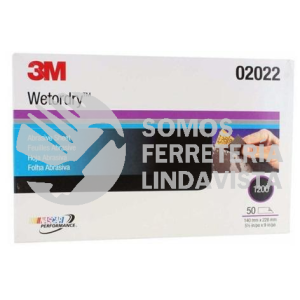 2022 LIJA 1/2 HOJA AGUA MICROFINA G-1200 IMPERIAL 3M