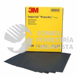 2033 LIJA HOJA COMP AGUA MICROFINA G-1200 IMPERIAL 3M