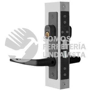 2546 CERRADURA PARA PERFILES DE ALUMINIO NEGRO EMBUTIR 549 ANE PHILLIPS
