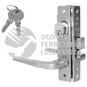 3434 CERRADURA PARA PERFILES DE ALUMINIO NATURAL EMBUTIR 549 MC AN PHILLIPS