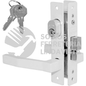 4999 CERRADURA PARA PERFILES EMBUTIR BLANCO 549 AS ABL ALTA SEGURIDAD PHILLIPS