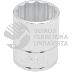 5424 DADO CUADRO DE 1/2", 12 PUNTAS, EN PULGADAS, 3/4" URREA