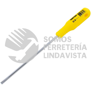 D434 DESTORNILLADOR CON MANGO AMARILLO, PUNTA CABINET 3/16" X 6" SURTEK