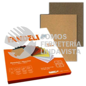 00780 LIJA HOJA MADERA AMERICANA G-150 19920 FANDELI