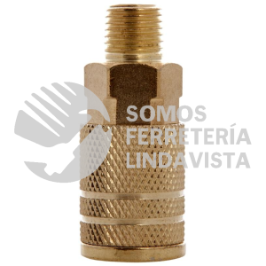 41019 CONEXION DECOBRE COPLE RAPIDO MACHO 1/4