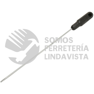 DCR32 DESTORNILLADOR CON MANGO NEGRO, PUNTA CABINET 1/8" X 4" FOY