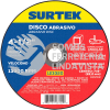 123320 DISCO ABRASIVO TIPO 27 PARA METAL 4-1/2" X 1/4" SURTEK