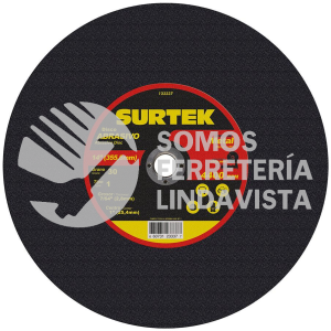 123337 DISCO ABRASIVO TIPO 1 PARA METAL 14" X 7/64" SURTEK