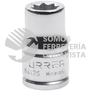 5412S DADO CUADRO DE 1/2", 8 PUNTAS, EN PULGADAS, 3/8" URREA