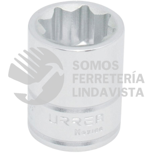 5420S DADO CUADRO DE 1/2", 8 PUNTAS, EN PULGADAS, 5/8" URREA