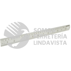 122211 REGLA DE ACERO INOXIDABLE 12" SURTEK