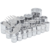 54109 JUEGO DE DADOS CUADRO DE 1/2", 6 PUNTAS, EN PULGADAS, 20 PIEZAS URREA