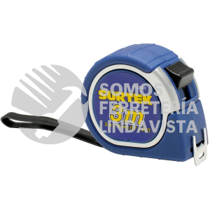 B122063 FLEXOMETRO CON CARCASA SOFT GRIP 3 M X 5/8" SURTEK
