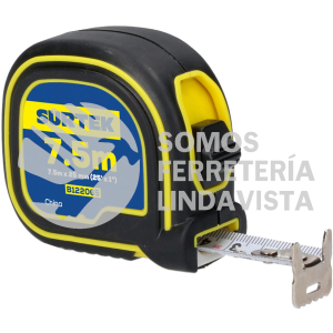 B122065 FLEXOMETRO CON CARCASA SOFT GRIP 7.5 M X 1" SURTEK
