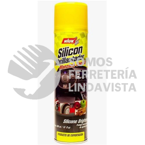 1032 ABRILLANTADOR C/SILICON MANZANA CANELA 300 ML HIUK