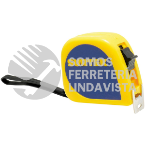 B122072 FLEXOMETRO CON CARCASA DE PLASTICO INVENCIBLE 8 M X 1" SURTEK
