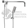 RM-15-SD REGADERA MANUAL CON DESVIADOR Y BRAZO LARGO ANGULAR CHAPETON HELVEX
