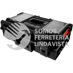 CPM7 CAJA PORTAHERRAMIENTAS PLASTICA MODULAR CON ORGANIZADOR 23" X 15" X 7" URREA