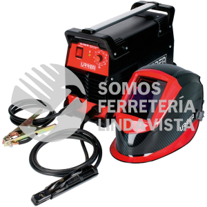 JSIC2 JUEGO DE SOLDADORA INVERTER CON CARETA, 2 PIEZAS URREA